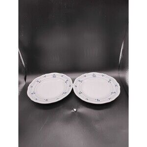 Orient Express Vista Alegre 1983 6.5" Salad/dessert Plates Blue Pattern Set Of 2